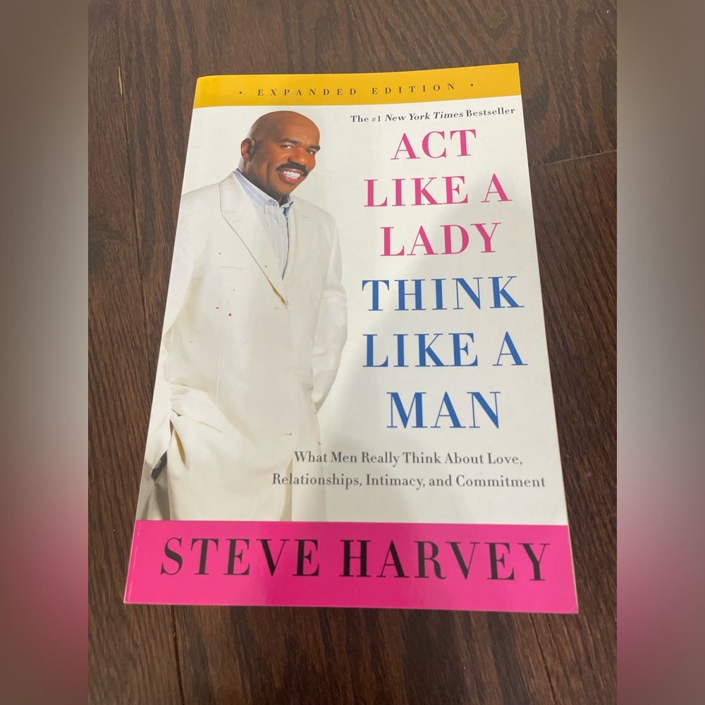 Act Like a Lady, Think Like a Man Paperback Novel By Steve Harvey